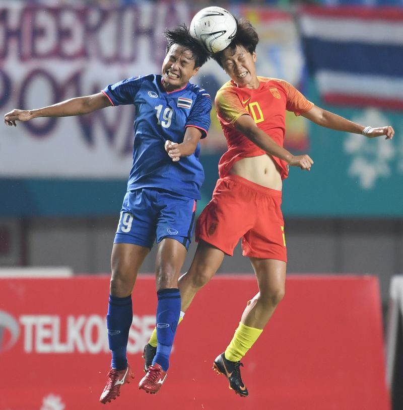 中国和泰国国家队的友谊赛