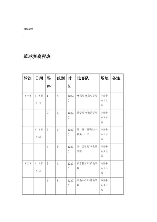 中国女篮比赛时间表