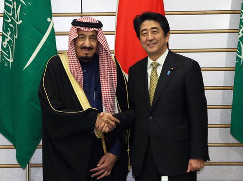 日本对沙特