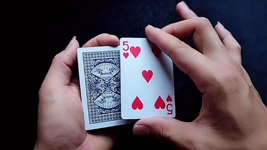 魔术教学扑克牌